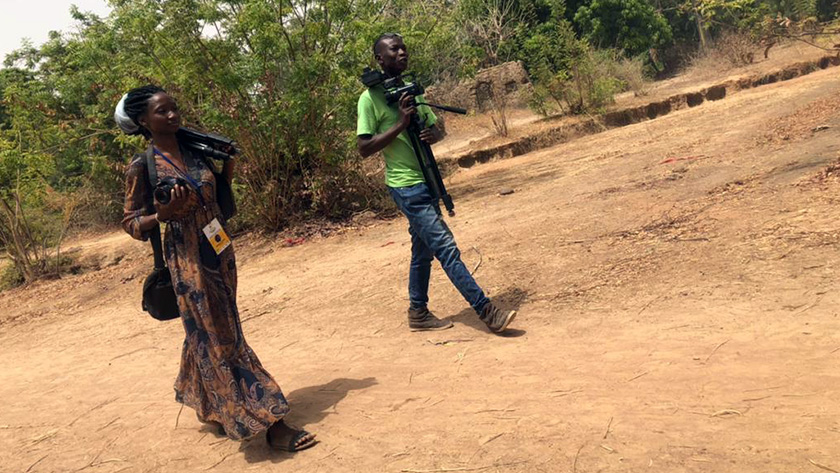 Madeleine Dembélé is a budding women filmmaker working with Accountability Lab Mali. She's producing a short film pushing for greater gender equity in Koutiala.